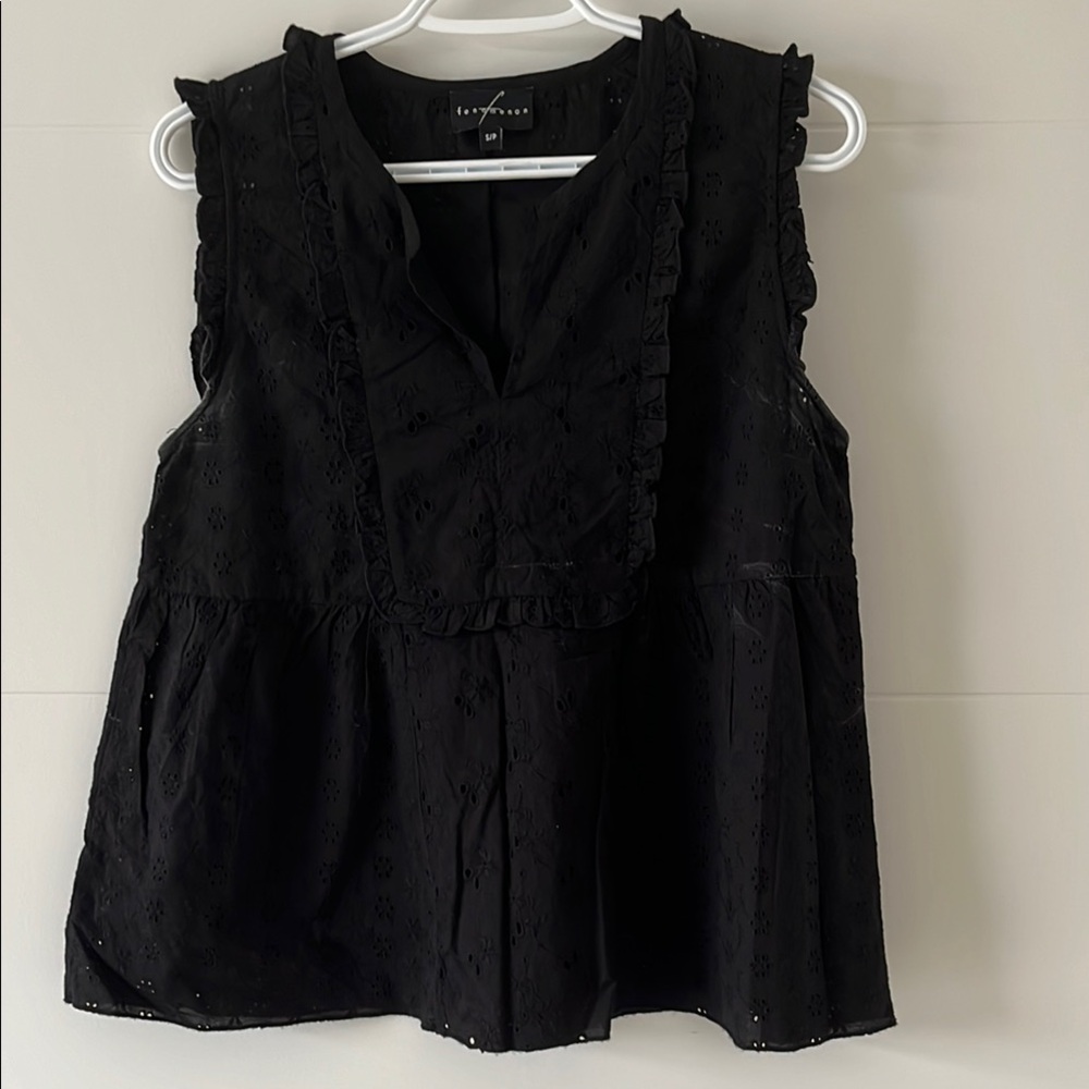 Black Sleeveless Top